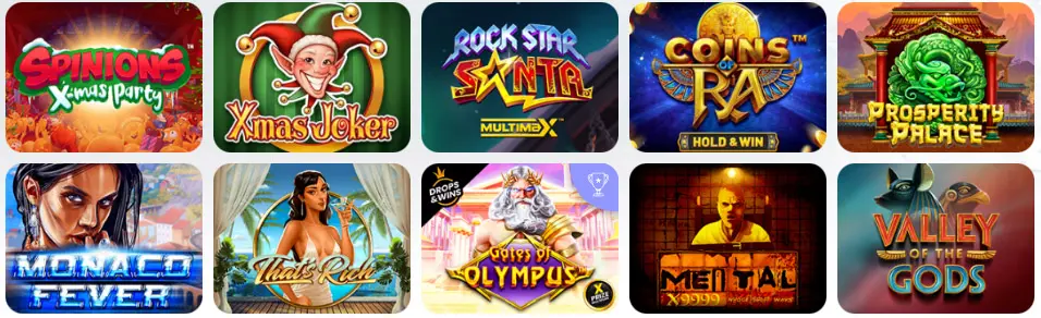QUICKWIN CASINO Machines à sous classiques