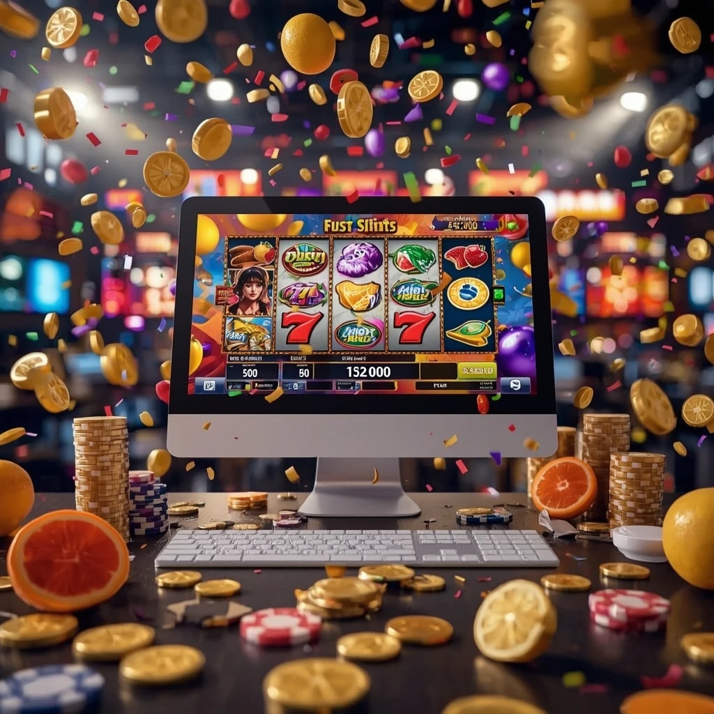 machines à sous sur l'écran QUICKWIN CASINO