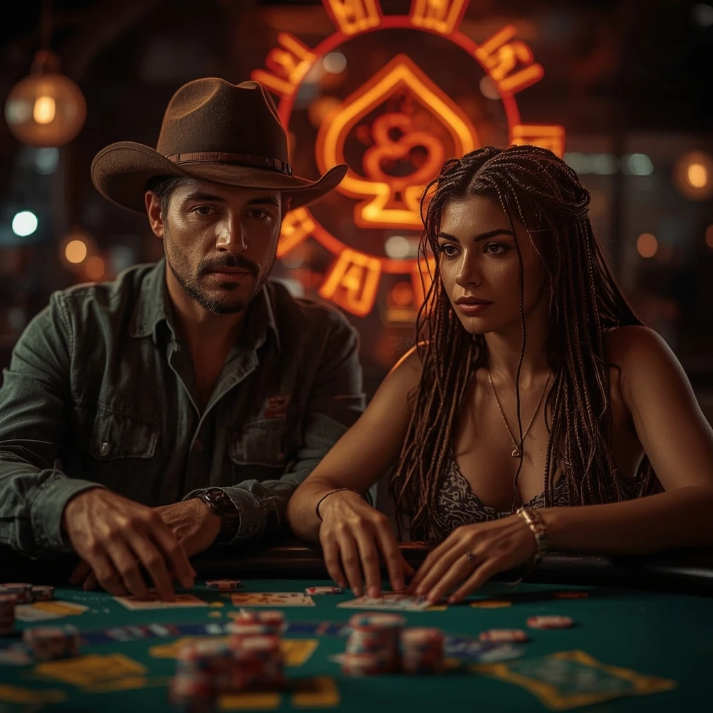 photo de deux joueurs de poker QUICKWIN CASINO